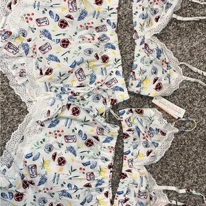Colsie by Target Lace trim lounge sets (2x)